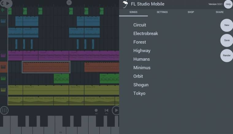 Shortcuts Fruity Loops Studio APK + Mod for Android.