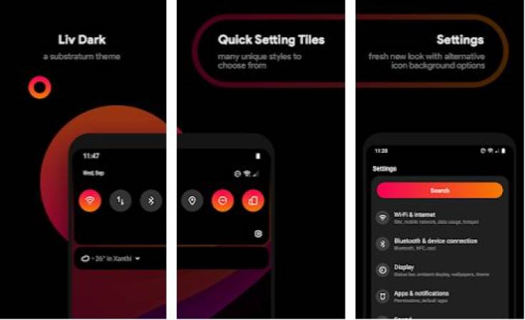 Liv Dark – Substratum Theme