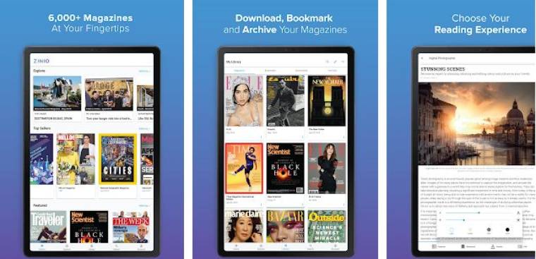ZINIO &acirc;&euro;&ldquo; Magazine Newsstand