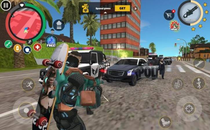 Rope Hero Vice Town Mod Apk