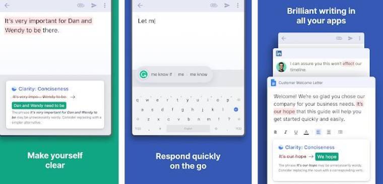 Grammarly Keyboard Apk