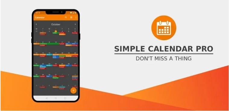 Simple Calendar Pro Apk