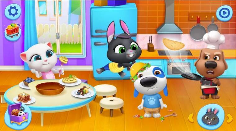 My Talking Tom Friends Mod APK v3.1.1.9389 Unlimited Money And Diamonds