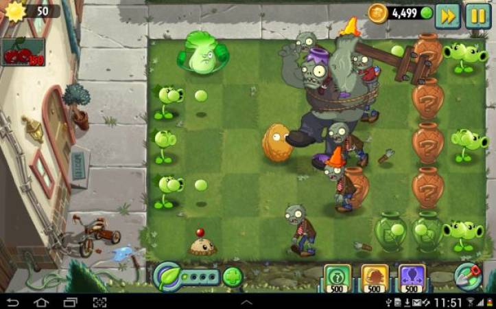 Скачать Plants vs. Zombies Мод PvZ 2 PAK Графика из Второй части - Графика