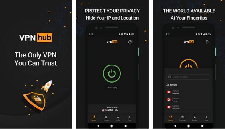 hub VPN MOD APK v1.6.4 (Unlocked) - Jojoy