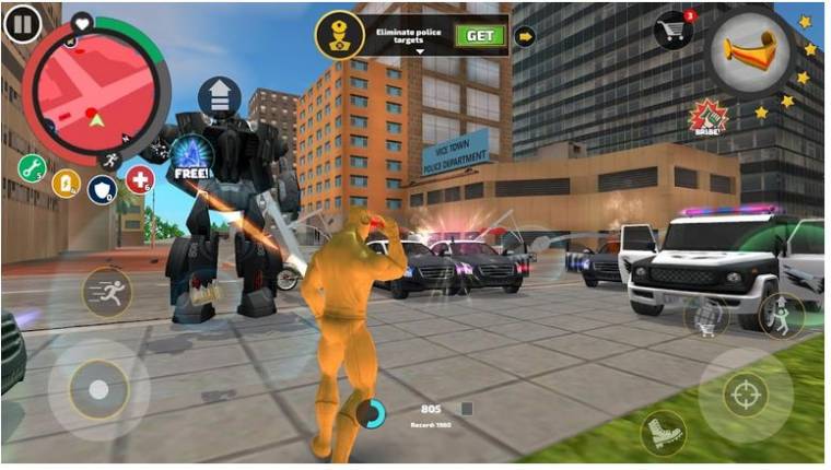 Rope Hero Vice Town Mod APK