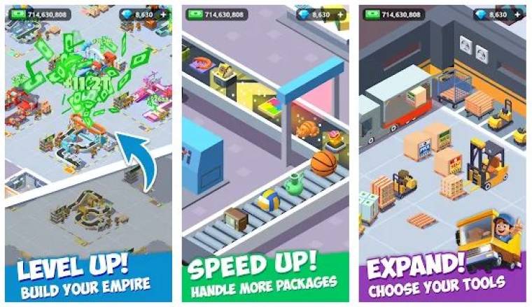 Idle Courier Tycoon Mod APK