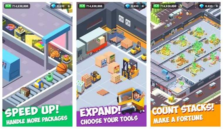 Idle Courier Tycoon Mod APK