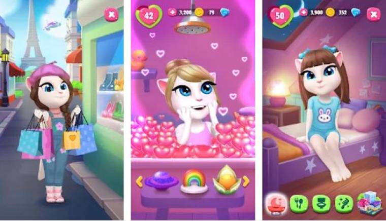 My talking angela 2 mod apk unlocked everything