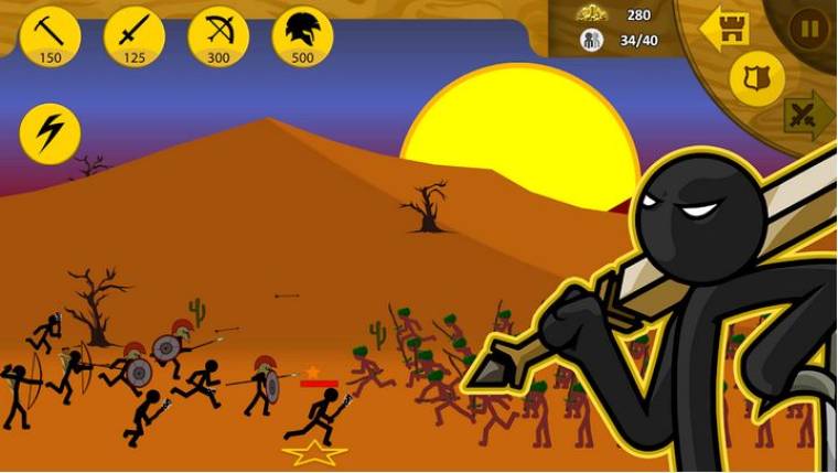 stick army mod apk free purchases