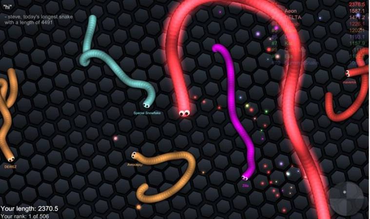 تحميل لعبة slither.io مهكره🖤😈 2023 