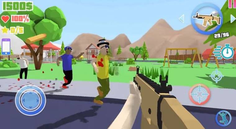 Dude Theft Wars Mod APK Unlimited Money