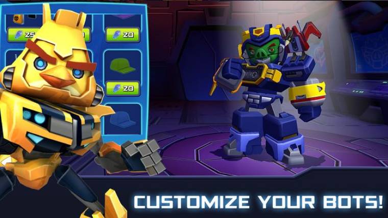 Angry Bird Transformers Mod Apk