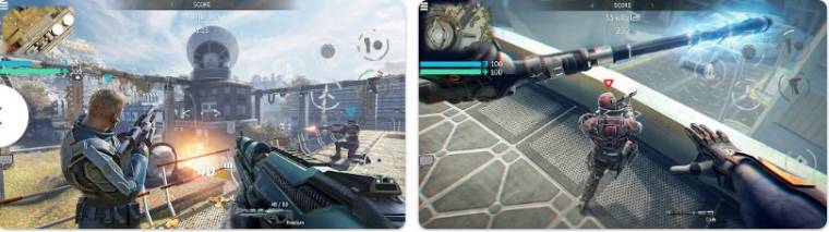 Infinity Ops Online FPS Cyberpunk Shooter Ver. 1.12.1 MEGA MOD Menu APK, 23 Features!