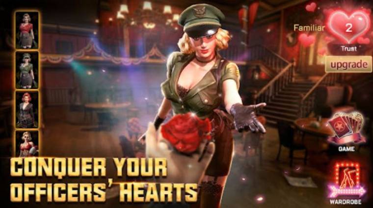 Kiss of War Mod APK v1.118.0 (Unlimited Gold and Coins) 