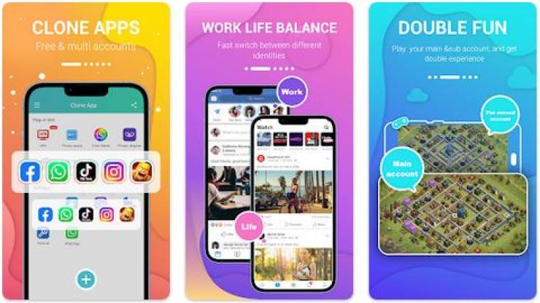 Clone app. Clone приложение. Аккаунт клон что это. Clone программа. Апп клон