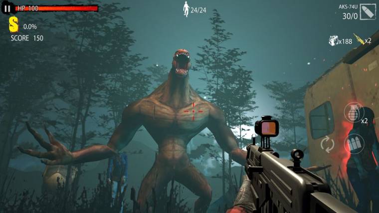 Zombie Hunter D Day MOD APK