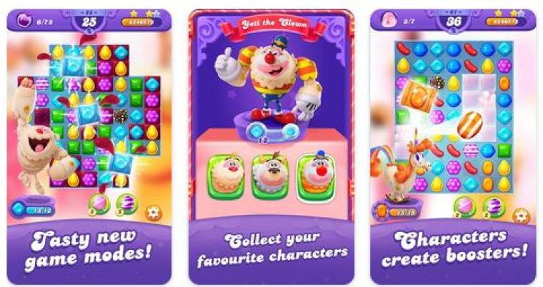 Candy Crush Friends Saga APK MOD v1.1.9  Candy crush, Candy crush saga,  Candy crash