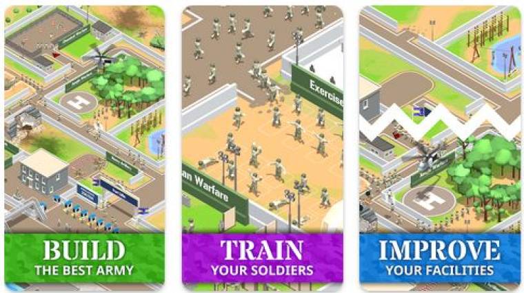 Idle Army Base MOD APK