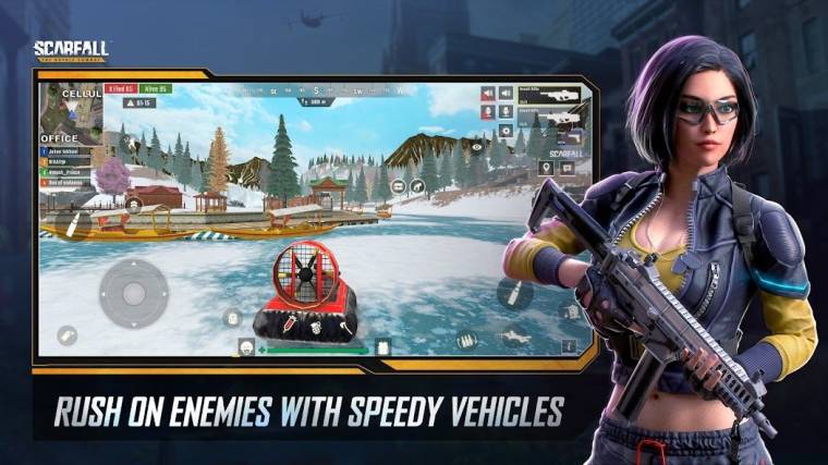 Scarfall The Royale Combat MOD APK