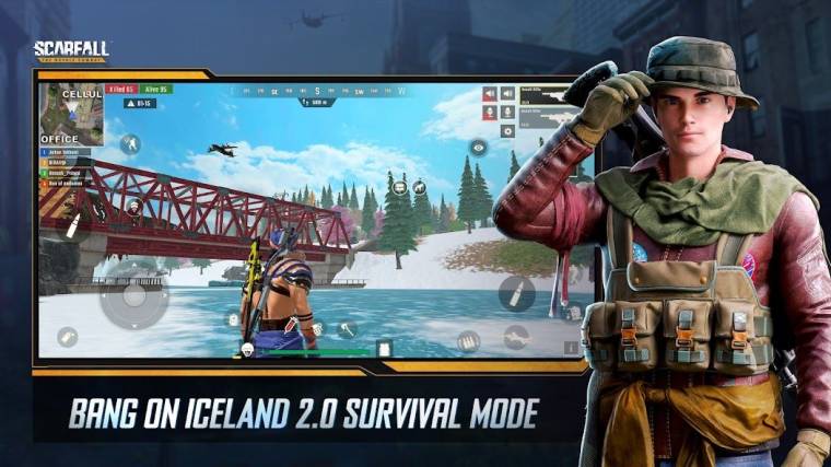 Scarfall The Royale Combat MOD APK
