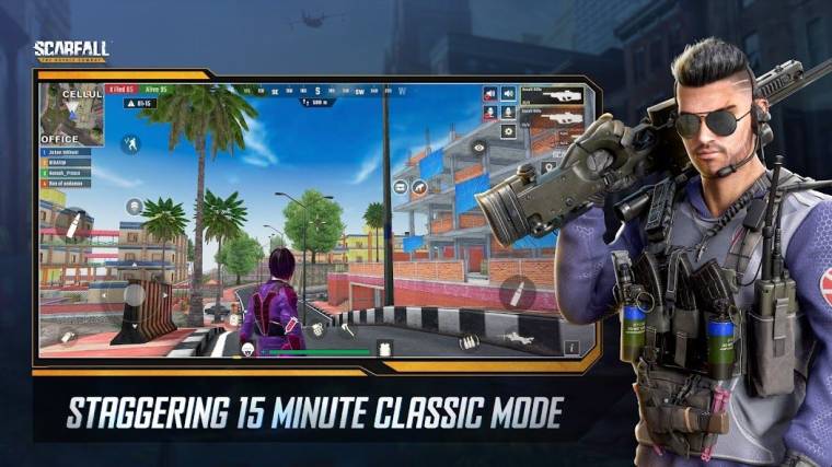 Scarfall The Royale Combat MOD APK