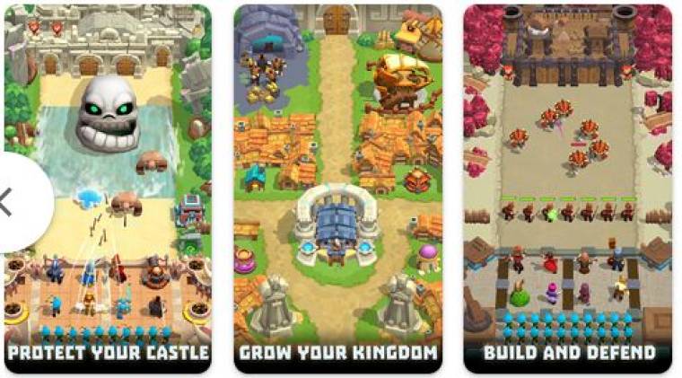Download Grow Castle MOD unlimited coins/diamonds/skill points