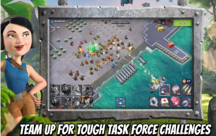 Boom Beach Mod Apk
