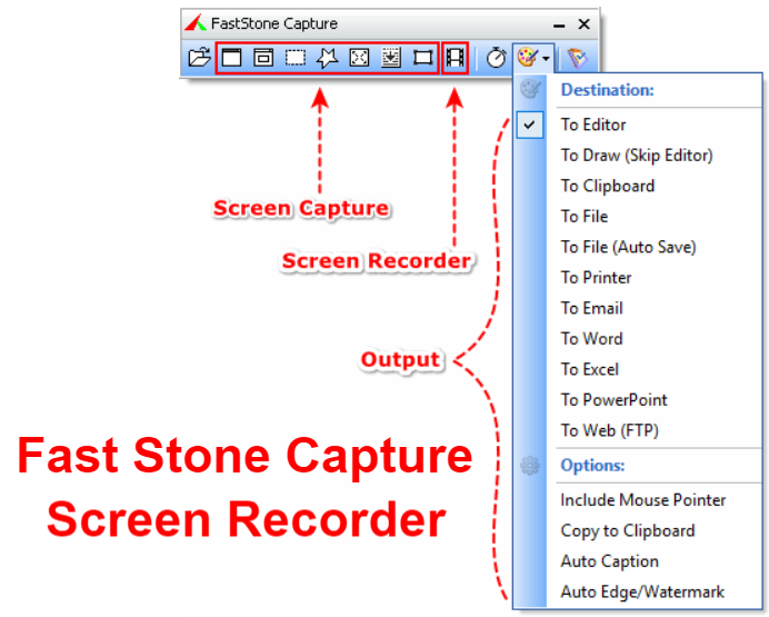 Fast Stone Capture screen recorder