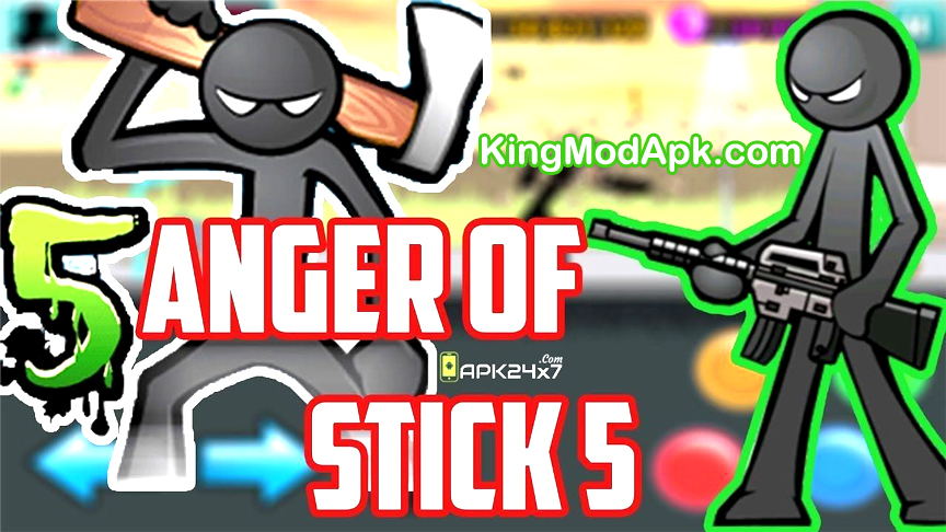 Baixe Anger of stick 5 : zombie no PC com MEmu