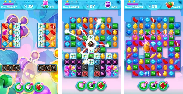 Candy Crush Soda Saga Mod Apk +Mega Life Unlimited Android