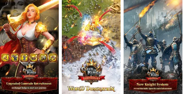 Clash of Kings v5.36.0 Apk Mod [Dinheiro Infinito] Lute contra