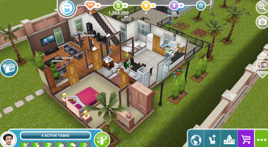 Mod Hacker Dinheiro Infinito + Vip 15 - The Sims Freeplay- Café Grandé V  5.49.0 